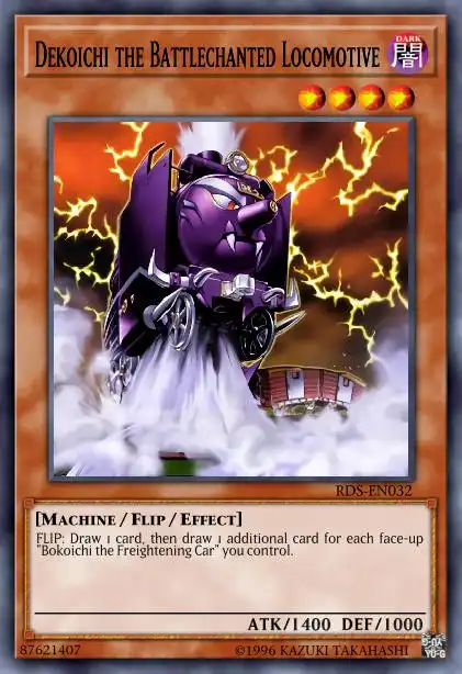 Edison Rulings: Dekoichi the Battlechanted Locomotive